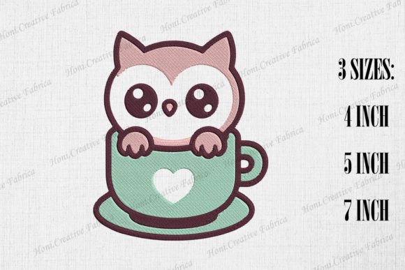Cute Owl in a Coffee Cup: A Designer’s Review