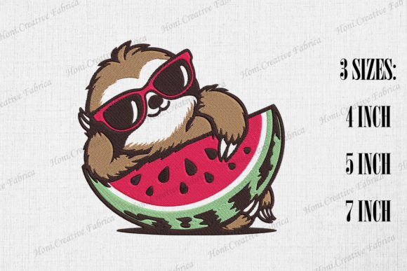 Cute Sloth Loves Watermelon: A Designer’s Holiday Review