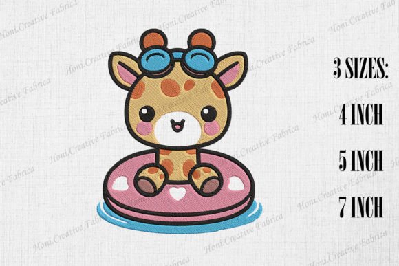 Cute Summer Giraffe: A Designer’s Review for Personalized Gifts