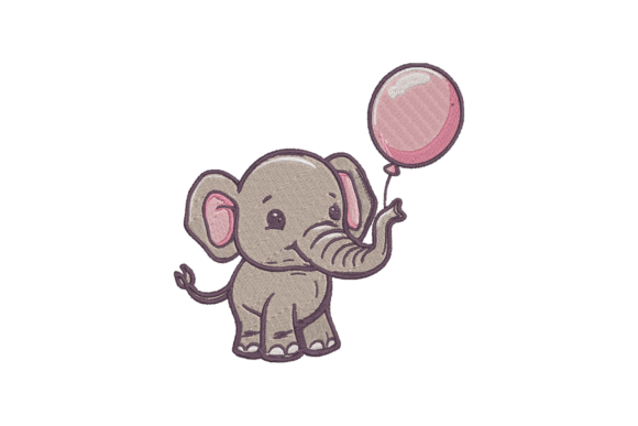 Elephant with Balloon: A Seasonal Embroidery Review