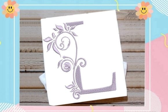 L Beautiful Monogram Letter: A Holiday Design Review