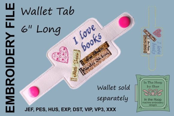 Review: I Love Books Wallet Tab for Holiday Gifts