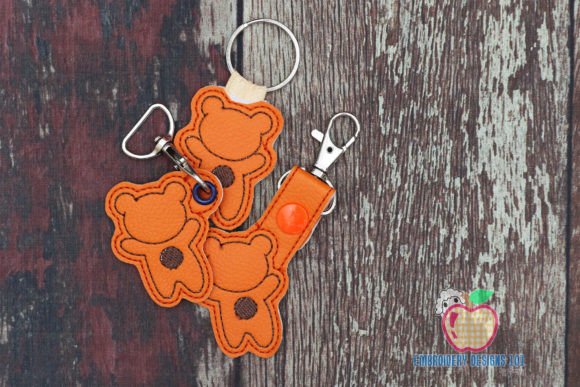 Reviewing Bear Silhouette Keyfob ITH for Etsy Shops