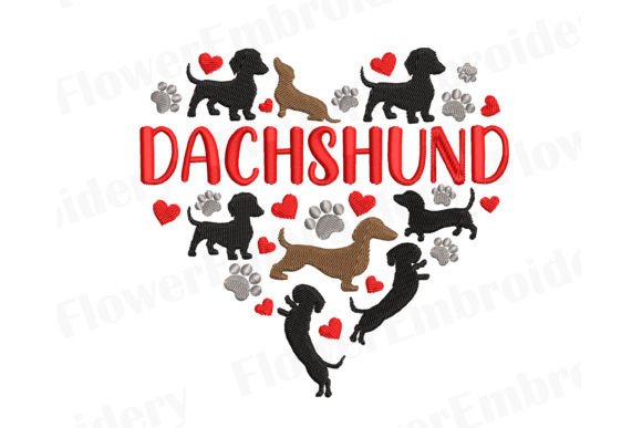 Reviewing Daschund Dog Heart for Etsy Shops