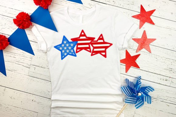 Reviewing Patriotic Trio of Stars Applique for Boutique Apparel