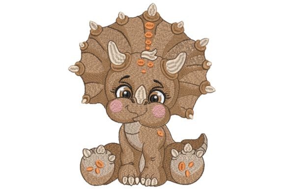 Reviewing the Cute Triceratops Baby Dinosaur Design