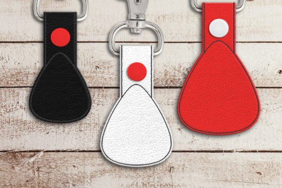 Reviewing the Guitar Pick ITH Key Fob Applique