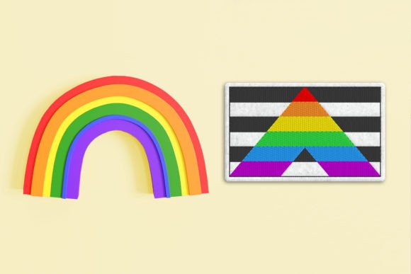 Reviewing the LGBT Ally Pride Flag ITH Feltie Applique