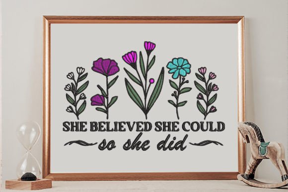 She Believed: A Holiday Embroidery Review